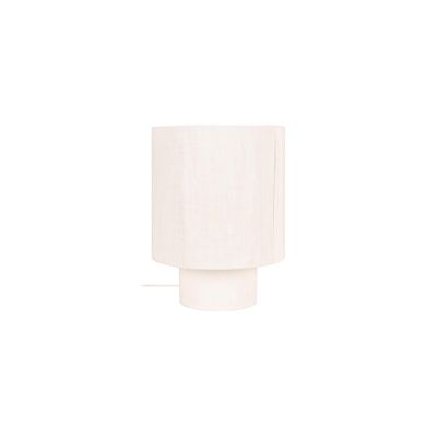 Lucide TISSAJA - Table lamp - Ø 30 cm - 1xE27 - White